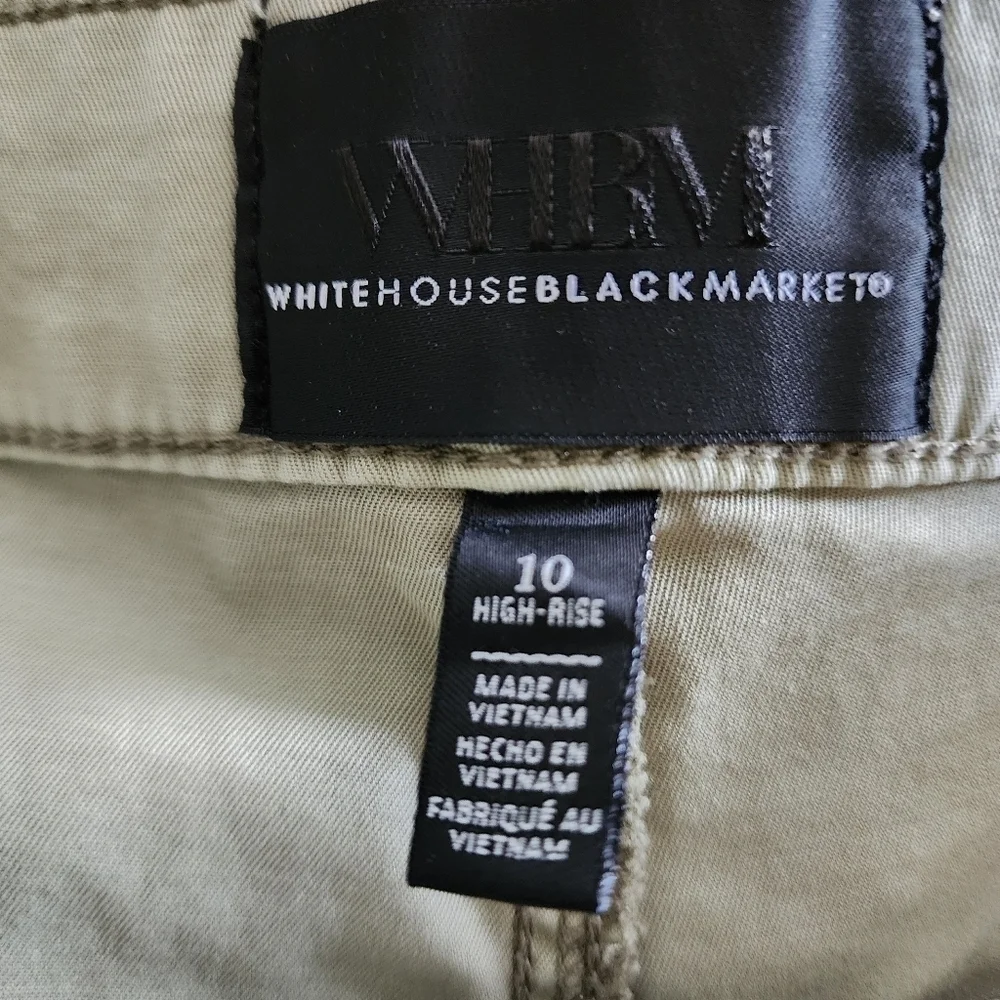 WHITE HOUSE BLACK MARKET HIGH RISE SLIM ANKLE PANT - Picture 6 of 7